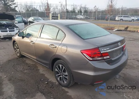 2015 Honda Civic Ex z USA, uszkodzony, nr VIN 19XFB2F8XFE201658